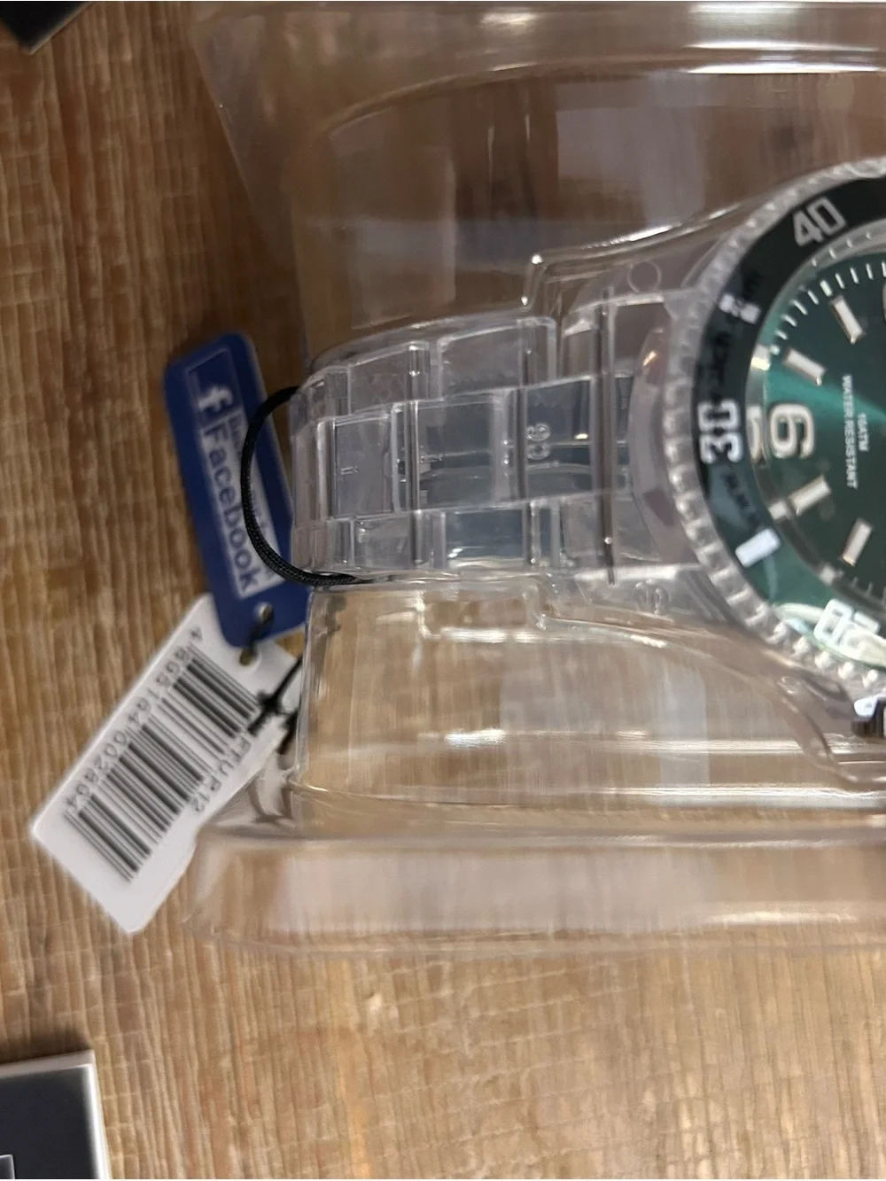 Ice Watch Transparent Case Green Dial Men's Watch